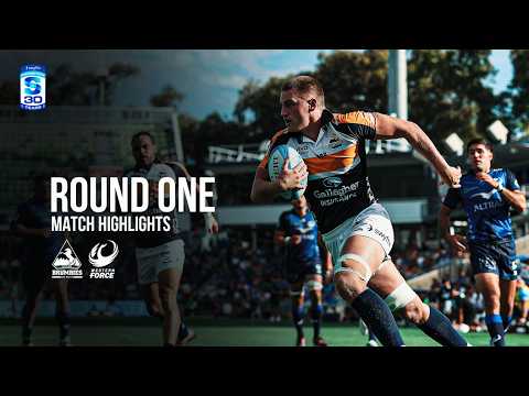 Brumbies vs Force | Round 1 | Super Rugby Pacific Match Highlights