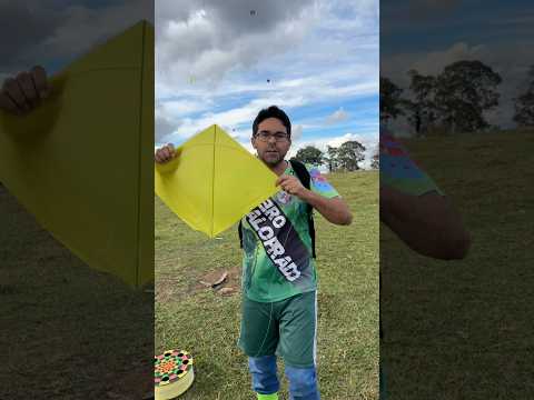 Baratão amarelo no festival de pipas de São José da lapa MG! #kiteflying #toys #patang