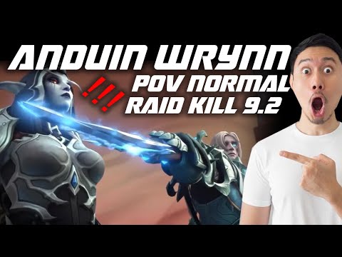 ANDUIN WRYNN Boss Fight 9.2 | Normal Sepulcher of the First Ones Raid | MM Hunter POV