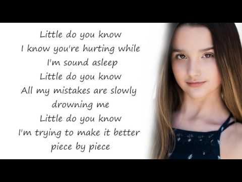 Alex & Sierra - Little Do You Know (Annie LeBlanc & Hayden Summerall Cover) / Lyrics