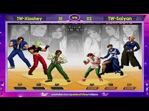 TW-Xiaohey Vs TW-Saiyan FT10 KOF 2002 UM - Uma batalha avassaladora