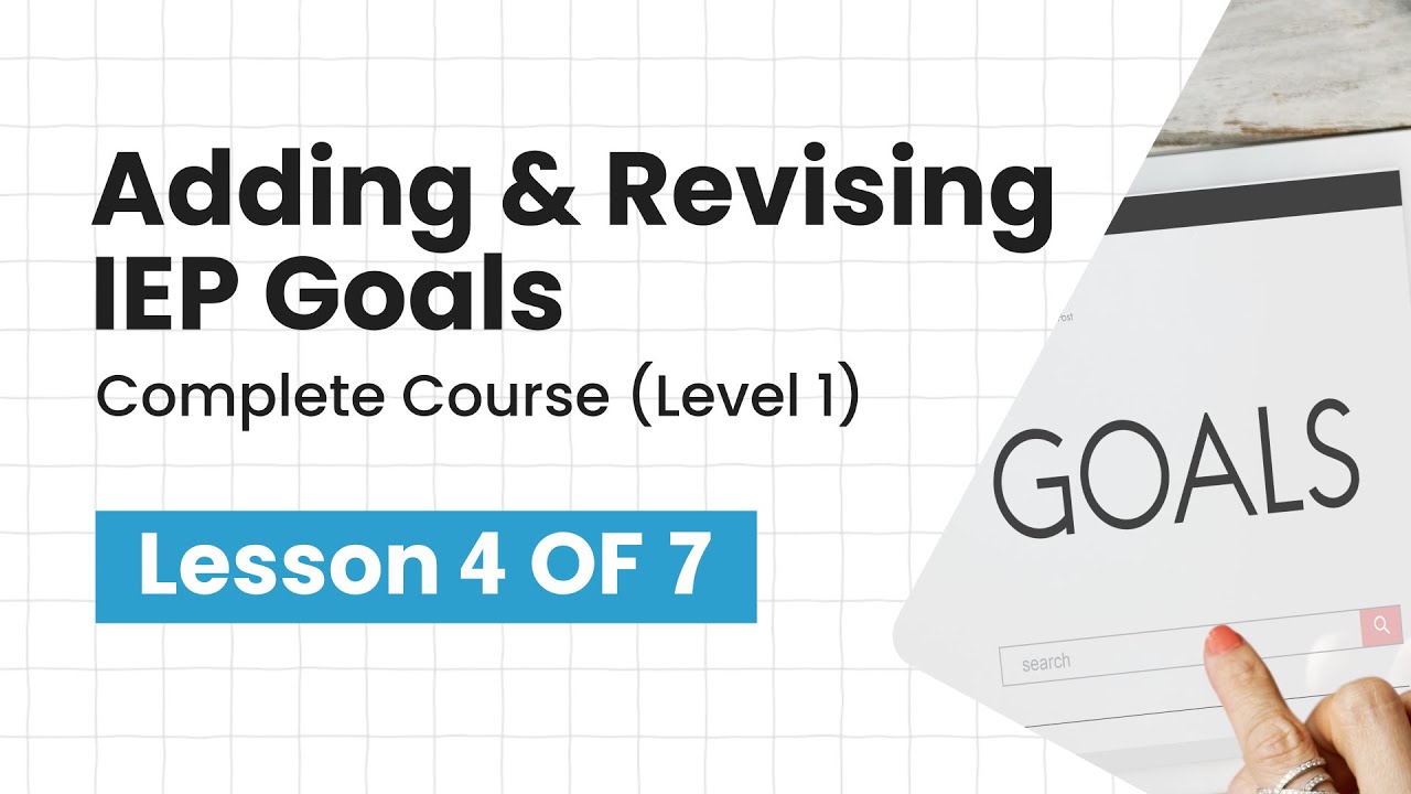 Adding and Customizing IEP Goals | Exploring Various Data Types