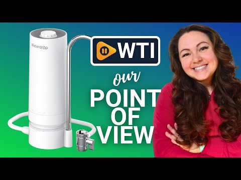 Waterdrop Countertop Water Filter - WTI product video review