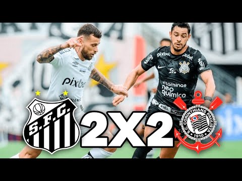 Santos 2 x 2 Corinthians - análise e comentários