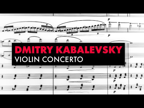 Kabalevsky: Violin Concerto · Lydia Mordkovitch — Full Score