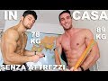 YOUTUBER MI ALLENA A CASA IN QUARANTENA! SENZA ATTREZZI! w/ Gaggi Yatarov