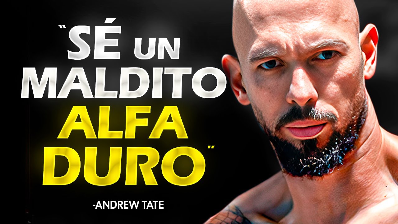 SÉ FRÍO COMO UN ALFA, SIN SENTIMIENTOS - Discurso Motivacional (Andrew Tate)