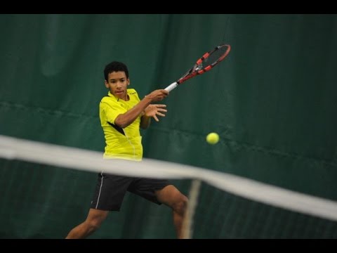 14-year-old Felix Auger Aliassime writes Tennis history - The youngest to qualify for a Challenger