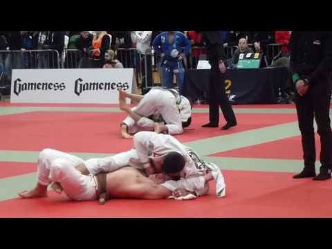 Viking Wong vs Bradley Hill - IBJJF London Winter Open 2015 - Brown Adult - Middle
