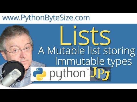 A Python Mutable List Storing Immutable Types