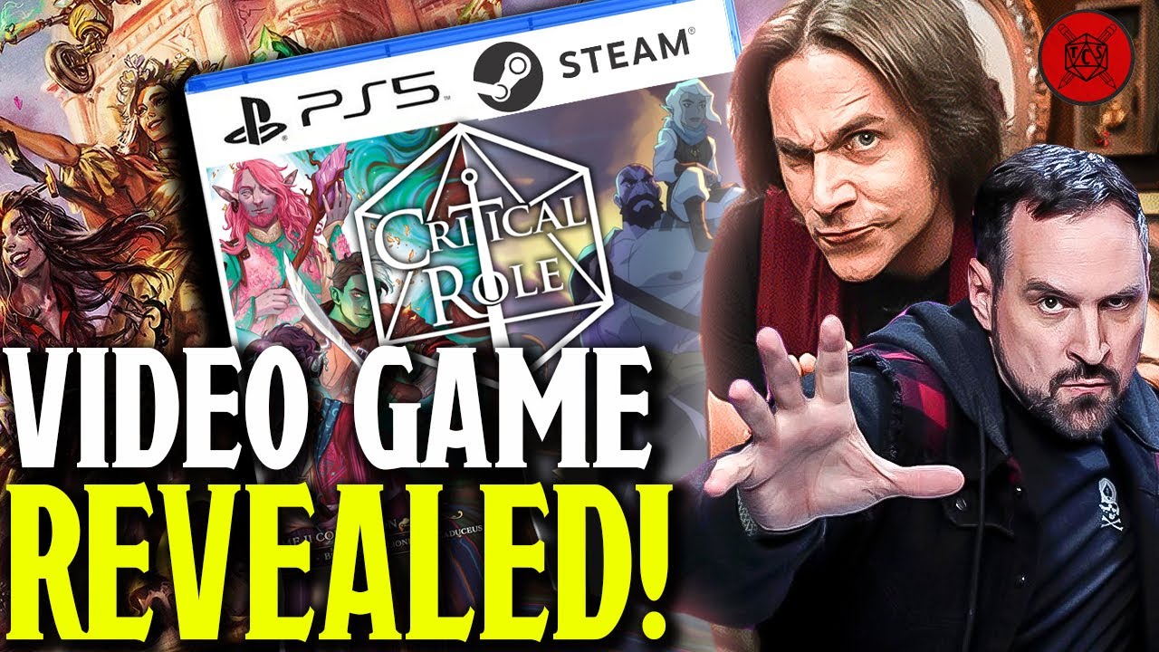 Critical Role Video Game REVEALED! It's NOTHING Like What You Expected!