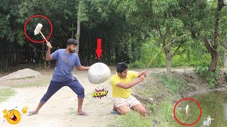 Download lagu Big Drum Hit Prank & With Public Reaction 2021 Prank Aluminum Hit || try not to laugh mp3