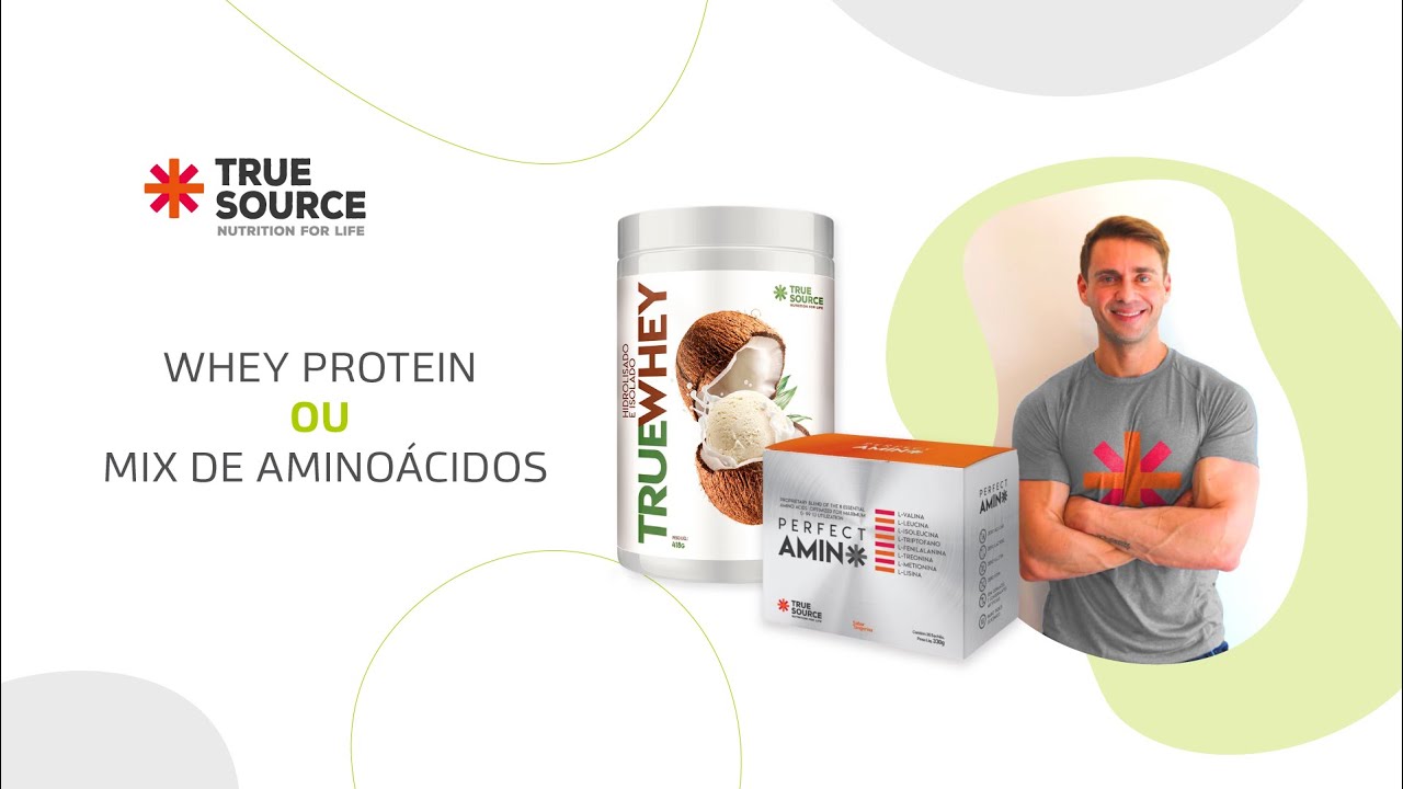 🤔 Whey  protein ou mix de aminoácidos?