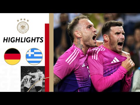Fantastic strike for the win! | Germany vs. Greece 2-1 | Highlights | Men Friendly