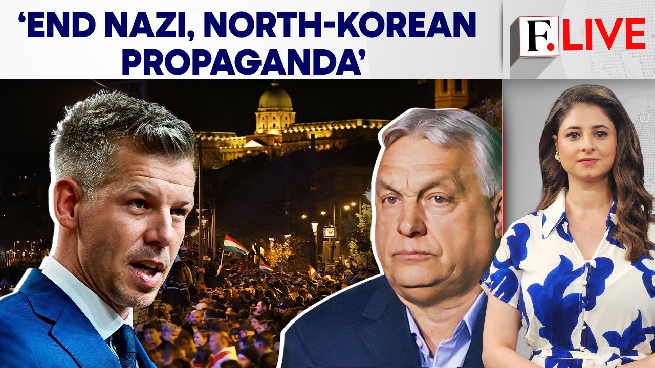 Hungary: Magyar Calls State Media ‘North Korea, Nazi-Like’, Wants President to Quit | Firstpost Live