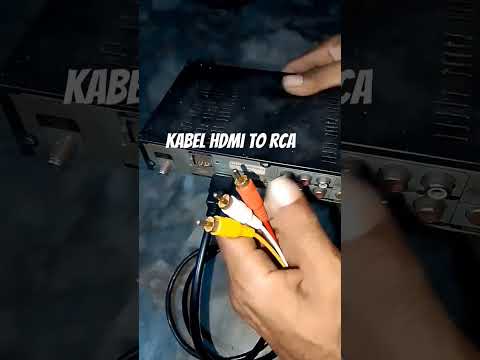 kabel HDMI to rca #shorts