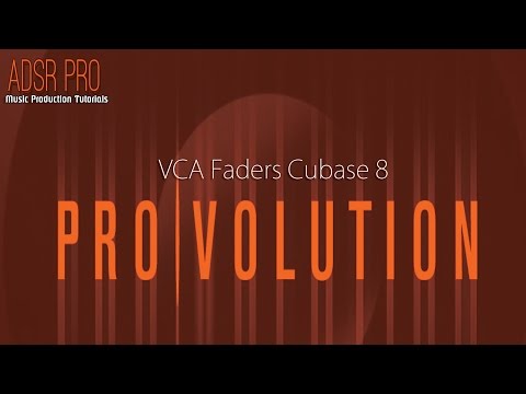 ADSR Pro New Feature VCA Faders Cubase Pro 8