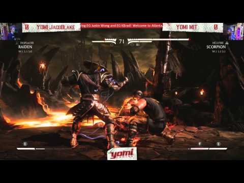 WB Round 1: YOMI RM JagoBlake (Raiden) vs. YOMI MIT (Scorpion) - MKX;  AKA Week 6