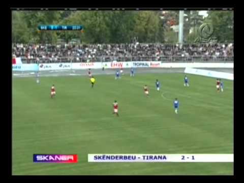 SUPERLIGA SHQIPTARE 2010 2011 Java e 6-te Skenderbeu - Tirana 2-1