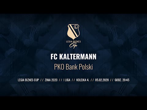 Skrót spotkania FC KALTERMANN - PKO Bank Polski ( Legia Biznes Cup Zima 2020 )