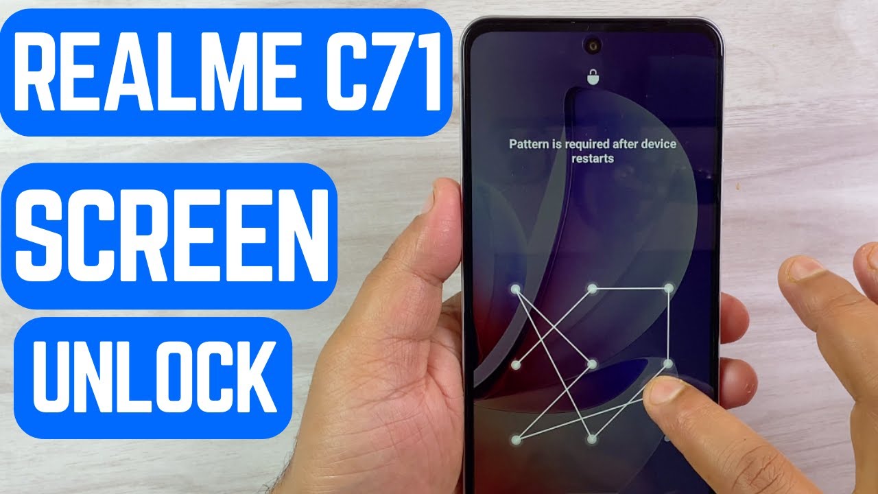 Realme C71 Screen Unlock Without PC | Remove PIN, Pattern & Password Lock 🔓