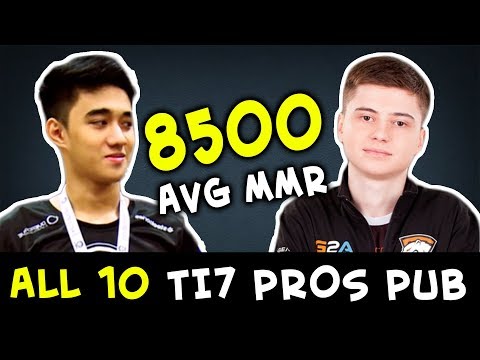 8500 average MMR highest in Dota history — all 10 players TI7 pros