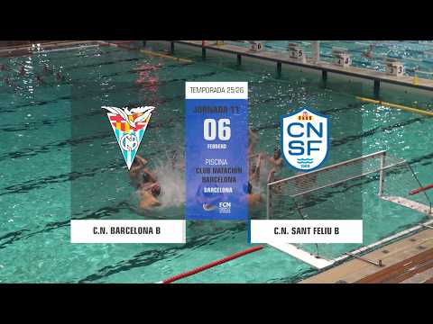 Jornada 11 (25/26) - C.N. BARCELONA B — C.N. SANT FELIU B