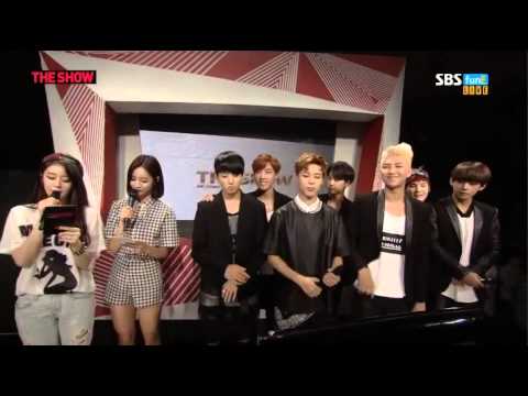 140902 The Show T-ara Comeback MC Jiyeon cut #2