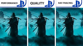 Rise of the Ronin | Quality - Performance - Ray-Tracing | PS5 Modes Comparison