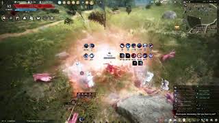 BDO Dosa skill combo Fog Lvl4 test