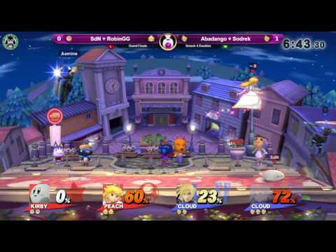 PPT-S - Abadango + Sodrek Vs. SdN + RobinGG - Grand Finals - Smash 4 Doubles