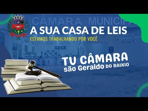 Reunião Ordinária da Câmara Municipal de São Geraldo do Baixio,  05/11/2025