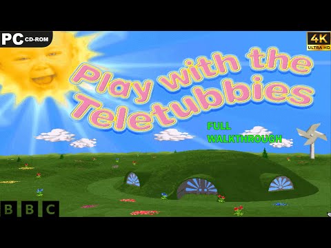 Play with the Teletubbies (UK)  [PC]  -  Full Walkthrough - 4k UHD - No commentary
