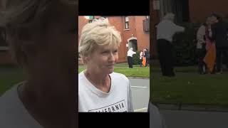 Recorded these women pulling down tricolours in donabate Dublin today 🤬🤬🤬 🇮🇪💚🇮🇪