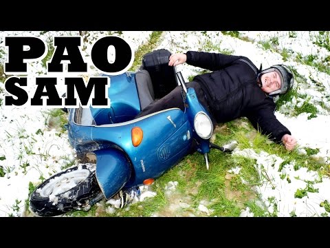 PAO SAM SA SKUTERA - RAZBIO SAM SE