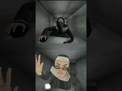 The Nun Vs Evil Nun 2 | Crawling Jumpscare #shorts