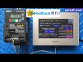 Proface HMI Modbus RTU Sinamics V20 Tutorial