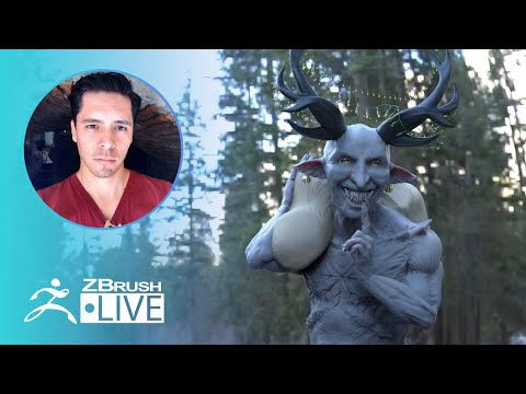 Creature & Character Creation: Krampus  - Oscar Trejo - ZBrush 2021.5
