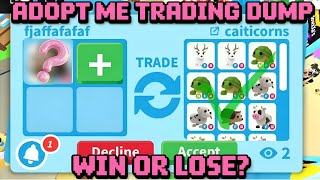 Adopt Me DUMP: Win or Loss 😱 My Roblox Trades (WFL)