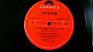 The System - I wanna make you feel good (extended US remix) 12&quot; single