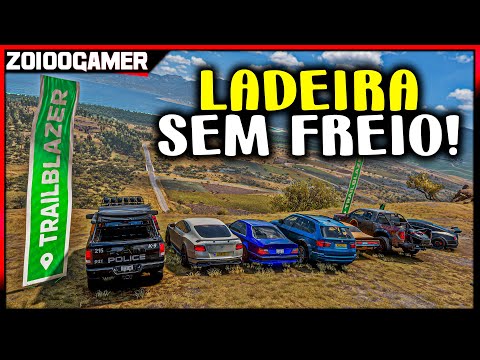 LADEIRA SEM FREIO - NEM ROUBANDO DEU CERTO KKK - FORZA HORIZON 5