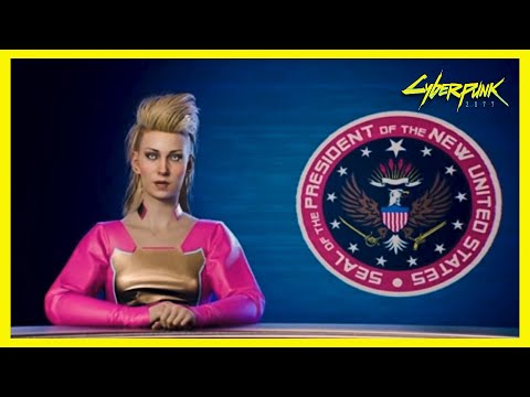 Cyberpunk 2077 - President Rosalind Myers [N54 World News]