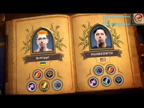 《爐石戰記》Blizzcon世界盃聯賽 Finals Day 1 DrHippi vs HotMEOWTH