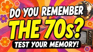 Can YOU Remember the 1970's | 60 General Knowledge Trivia Quiz Questions