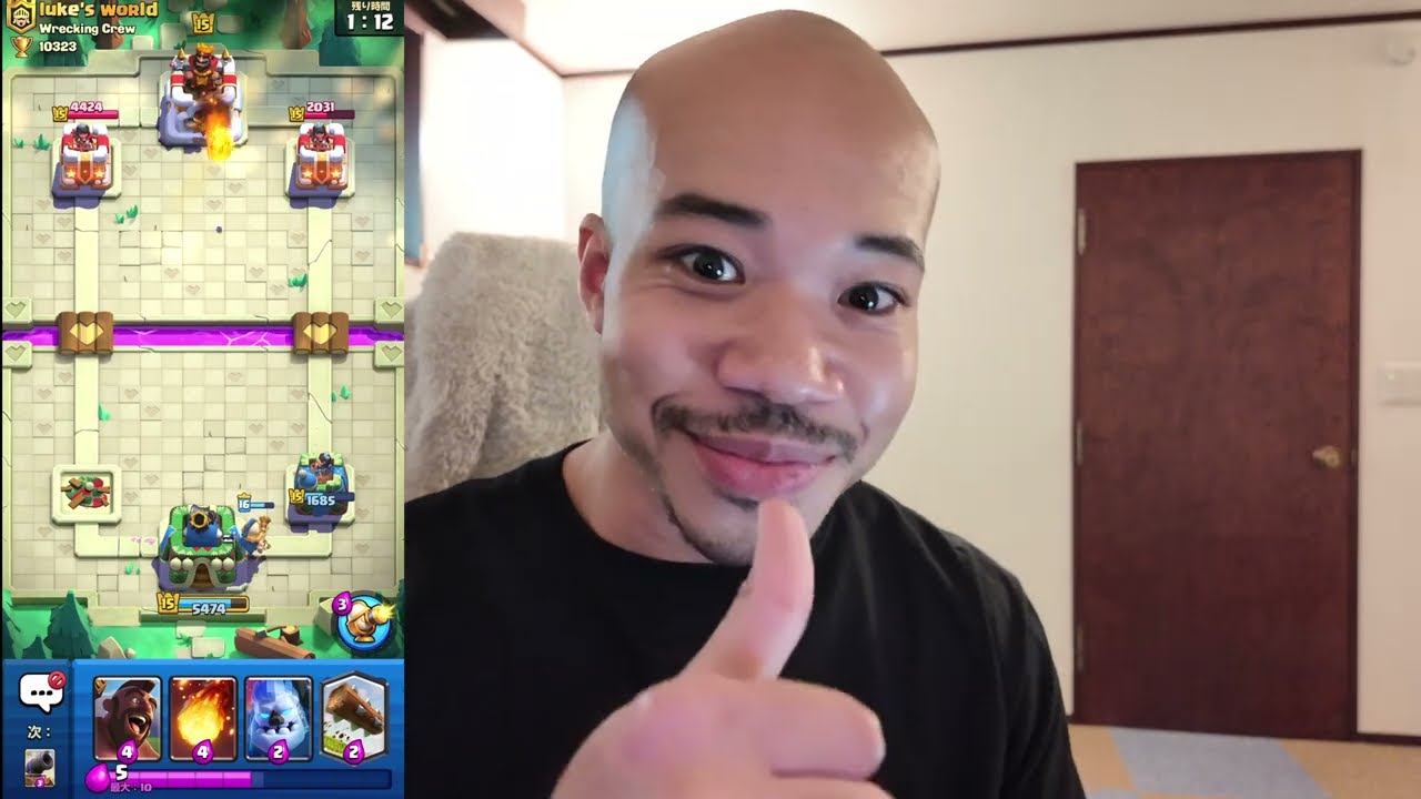 テンションMAXでクラロワを楽しんだ後全てを悟ったブライアンという男