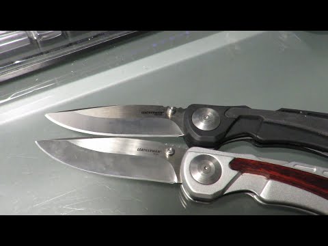 LEATHERMAN NEHALEM (154CM) & KLAMATH(S30V) Hunting Knives