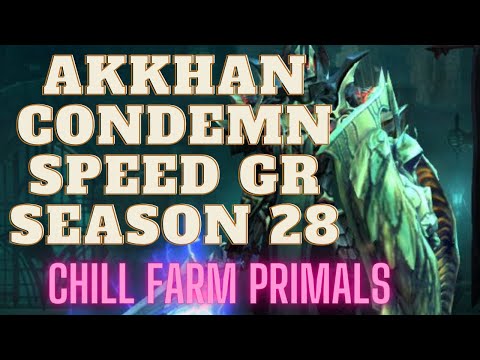 Diablo 3 Season 28 Akkhan Condemn Crusader Greater Rift Speed Build !
