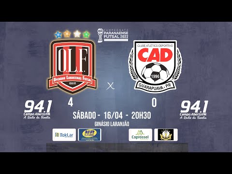 OPERÁRIO X CAD GUARAPUAVA - 7º RODADA - CAMPEONATO PARANAENSE CHAVE OURO 2022