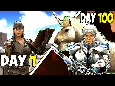 I spent 100 Days in Ark Fjordur here's what happened...