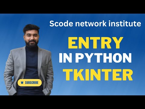 Entry Widget In Python Tkinter In Hindi Python Tkinter Tutorial In Hindi